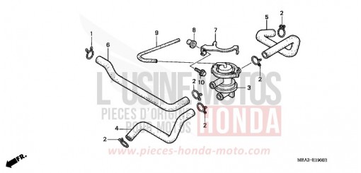 LUFTANSAUGVENTIL VT750C2V de 1997