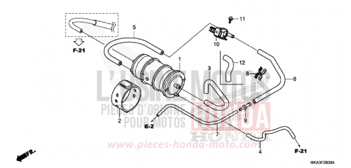 CUVETTE NC750XDG de 2016