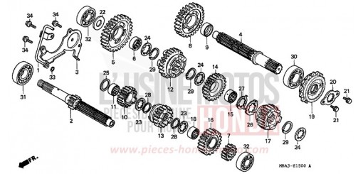 GETRIEBE VT750C2X de 1999