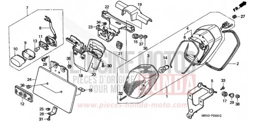 HECKLEUCHTE VT750C2X de 1999