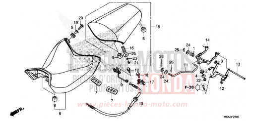 SIEGE NC750XDG de 2016