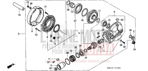 ANTRIEBSZAHNRAD VT750CA6 de 2006
