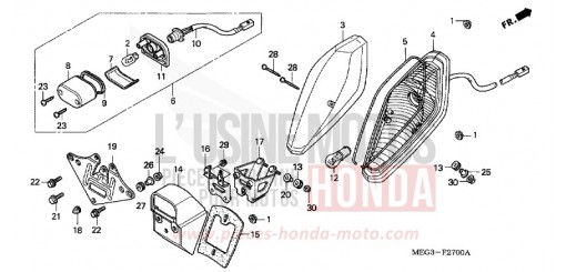 HECKLEUCHTE VT750CA6 de 2006