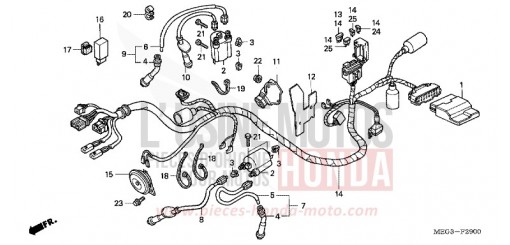 KABELBAUM VT750CA6 de 2006