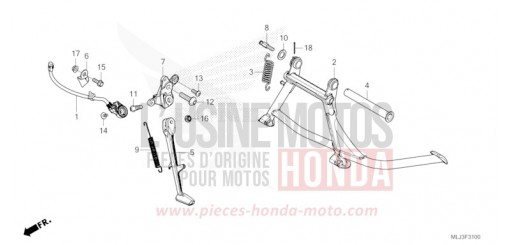 BEQUILLE GL1800BDP de 2023