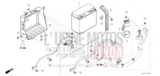 BATTERIE GL1800BDP de 2023