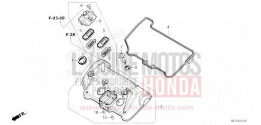 ZYLINDERKOPFDECKEL CMX1100A2P de 2023