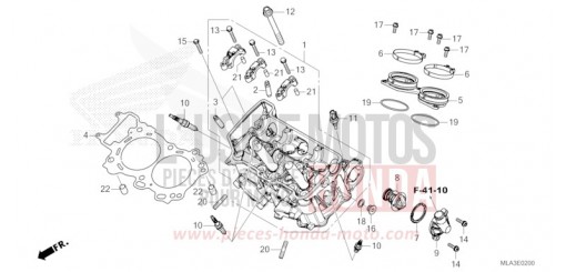 ZYLINDERKOPF CMX1100A2P de 2023