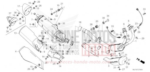 ABGAS-SCHALLDAEMPFER NT1100AP de 2023