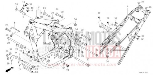 RAHMENKOERPER NT1100AP de 2023