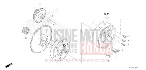 ANLASSERKUPPLUNG ST125AP de 2023