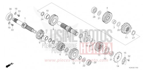 GETRIEBE ST125AP de 2023