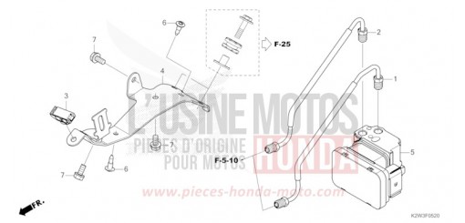ABS-MODULATOR/BREMSLEITUNG ST125AP de 2023