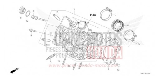 ZYLINDERKOPF ADV750P de 2023