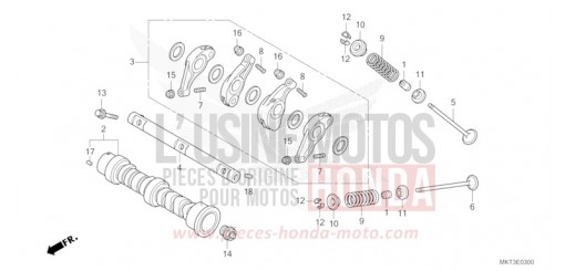 NOCKENWELLE/VENTIL ADV750P de 2023