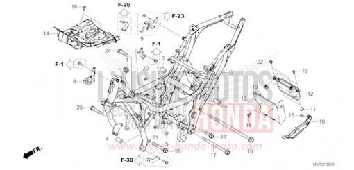 RAHMENKOERPER ADV750P de 2023
