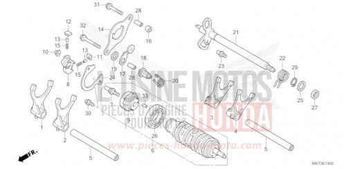 SCHALTTROMMEL ADV750P de 2023
