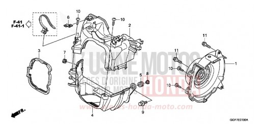 RADKRANZ/GEBLAESEABDECKUNG NSC50E de 2014