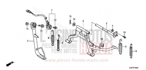 BEQUILLE NSC50T2F de 2015