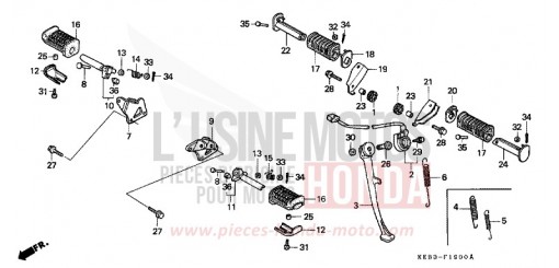 STUFE/STAENDER CA125S de 1995