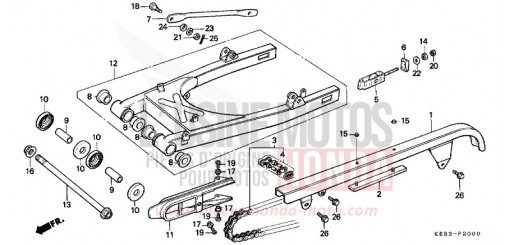 SCHWINGE/KETTENGEHAEUSE CA125S de 1995