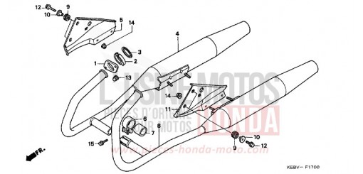ABGAS-SCHALLDAEMPFER CA125X de 1999