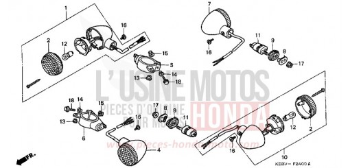 BLINKER CA125X de 1999