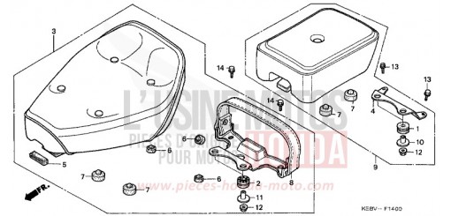 SITZ CA125X de 1999