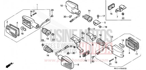 BLINKER CB1000FS de 1995