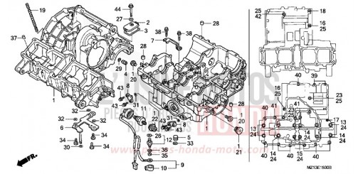KURBELGEHAEUSE CB1000FT de 1996
