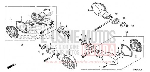 BLINKER CB1000RAF de 2015