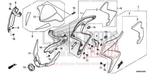 WINDLAUF CB1000RAF de 2015