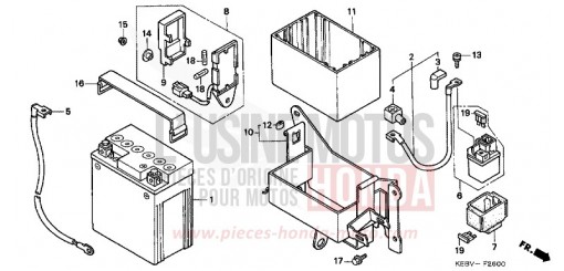 BATTERIE CA125V de 1997