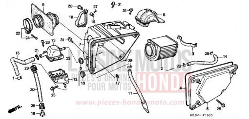LUFTFILTER CA125X de 1999