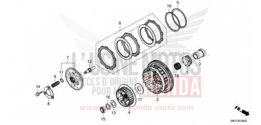 KUPPLUNG CBR650RAM de 2021
