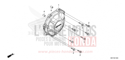 GENERATORABDECKUNG CBR650RAM de 2021