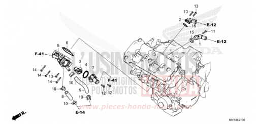 THERMOSTAT CBR650RAM de 2021
