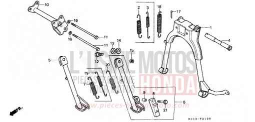 STAENDER CB125TDC de 1982