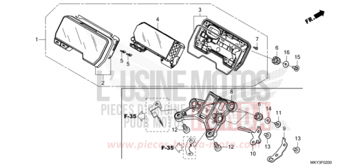 MESSGERAET CBR650RAM de 2021
