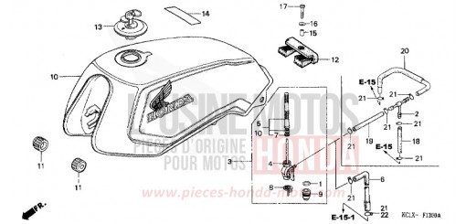 KRAFTSTOFFTANK CB125TDC de 1982