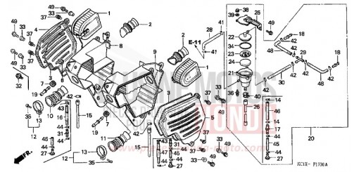 LUFTFILTER CB125TDC de 1982