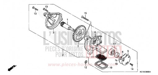 OELPUMPE CB125TDC de 1982