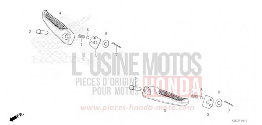 SOZIUS-FUSSRASTE NSC110M de 2021