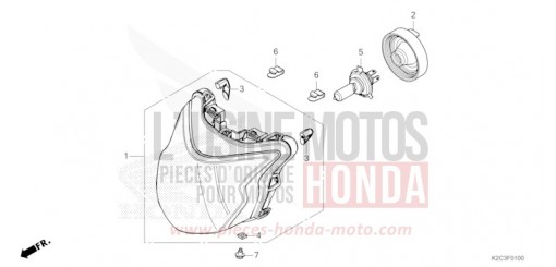SCHEINWERFER NSC110P de 2023