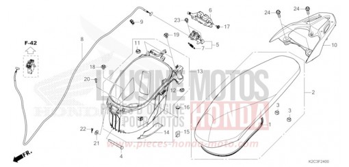 SITZ/HANDGEPAECKFACH NSC110P de 2023