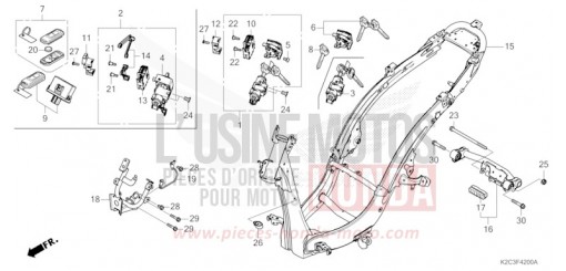 RAHMENKOERPER NSC110P de 2023