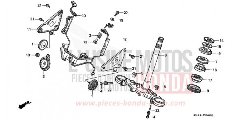 LENKSCHAFT CB450SG de 1986