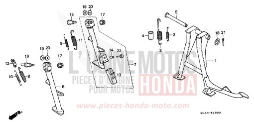 STAENDER CB450SG de 1986