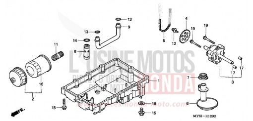 OELPUMPE/OELWANNE CB5002 de 2002