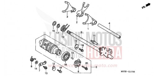 SCHALTTROMMEL CB5002 de 2002